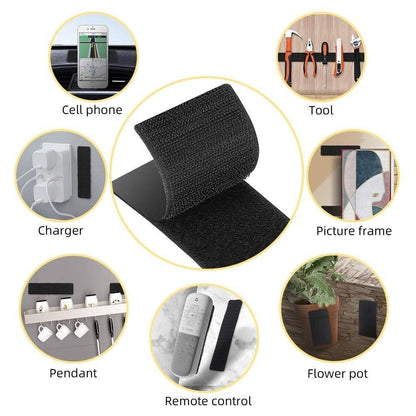 Reusable Double Sided Non Slip Carpet/ Car Tape (Pack of 10, 20 pcs)