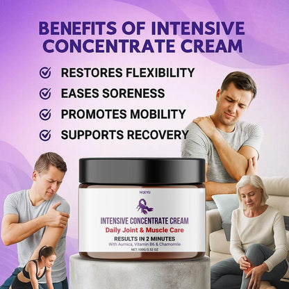Intense Concentrate Cream - Fast-Acting Joint & Muscle Relief 100gm (Pack of 1)